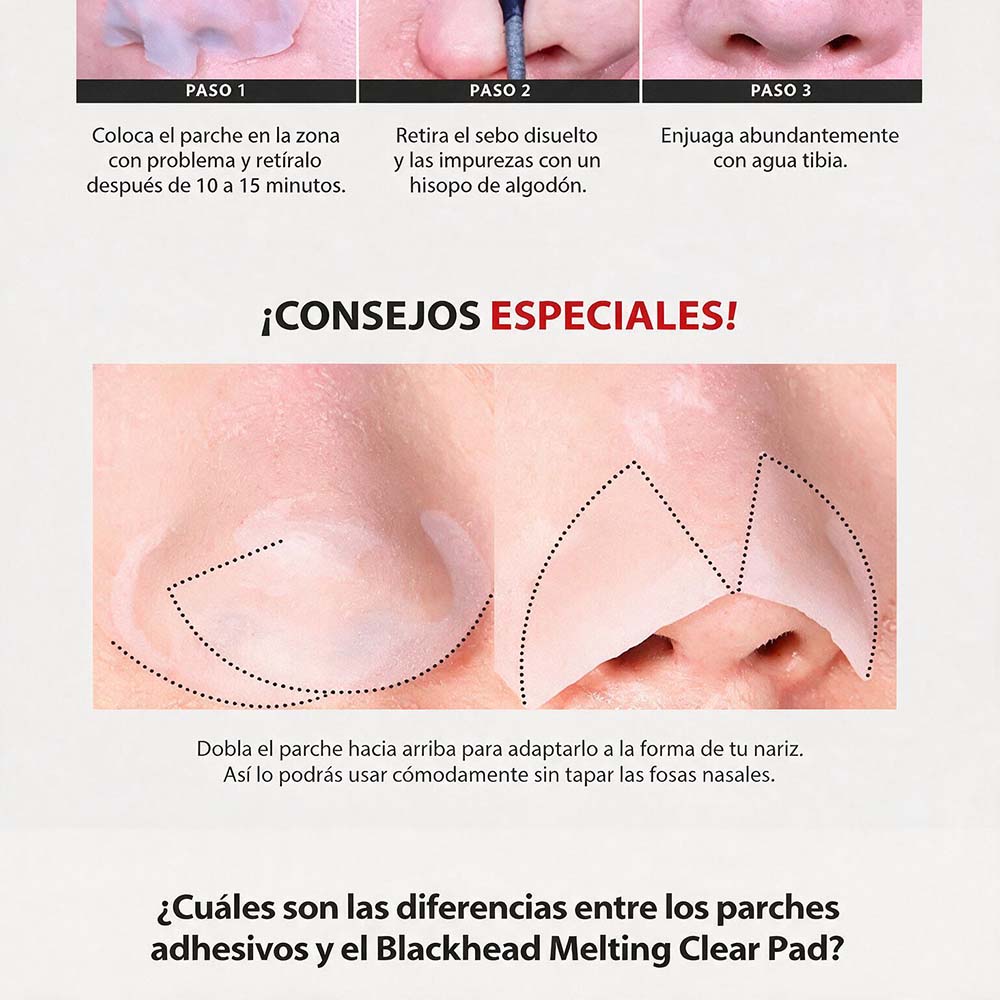 DEAD SEA SALT LHA BLACKHEAD MELTING OUT PAD (EXFOLIANTE CON SAL DEL MAR MUERTO)